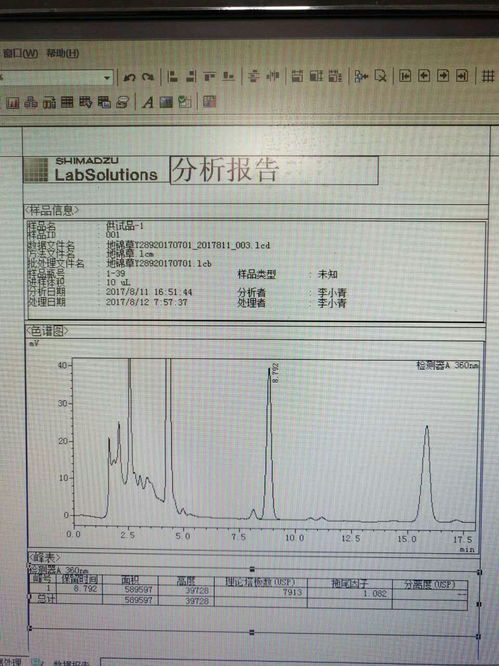 地錦草有效成分檢測分析中色譜柱的選擇與應用——以成都信息系統為支撐